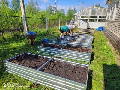 Грядки огорода
